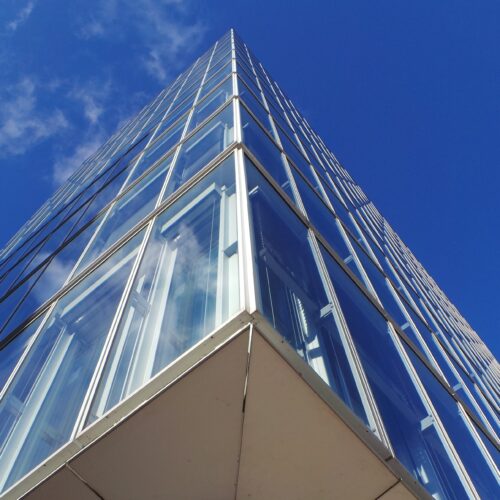 Glass office building in hamburg (Architecture and Buildings) hamburg,office building